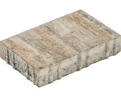 Pavé rectangulaire iWay Modern calcaire coquillier 30x20x6 cm