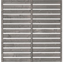 Élément principal Twist 180 x 180 cm bicolore gris clair blanc