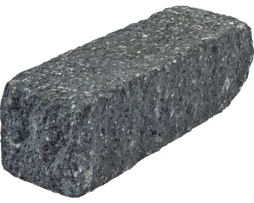 Mauerstein iBrixx Passion Twee granit-schwarz 37.5 x 12.5 x 12.5 cm