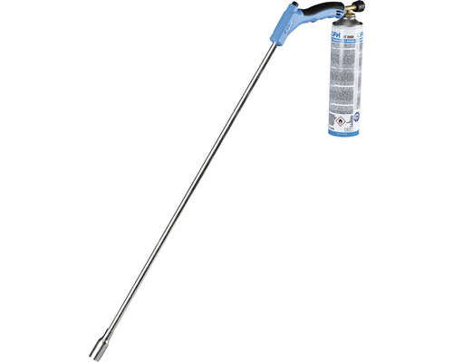 Brûleur anti mauvaises herbes CFH Bio-Gärtner PZ 7000 y compris flacon de gaz Brûleur de mauvaises herbes avec cartouche de gaz