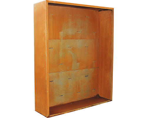 Armoire de stockage vide avec plusieurs compartiments