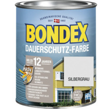 Bondex Dauerschutz-Farbe in Silber Grau für den Aussen- und Innenbereich