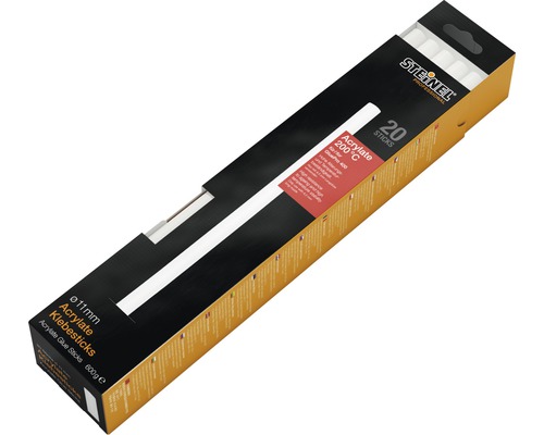 Bâtons de colle Steinel 300mm ACRYLATE colle spéciale 600 g 20 pièces