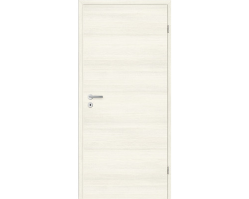 Porte intérieure blanche avec poignée de porte