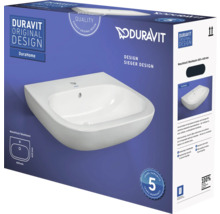 Verpackung eines Duravit DuraHome Waschtischs