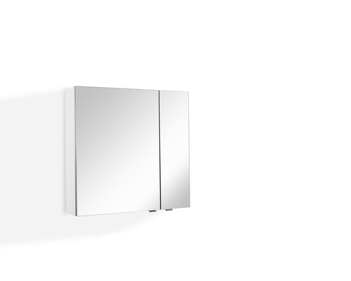 Spiegelschrank Marlin Bad 3980 BxHxT 70x68.2x17.6 cm weiss