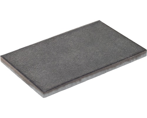 Dalle de terrasse en béton iStone Basic noir-basalte 60x40x4 cm Dalle de pavage rectangulaire en pierre