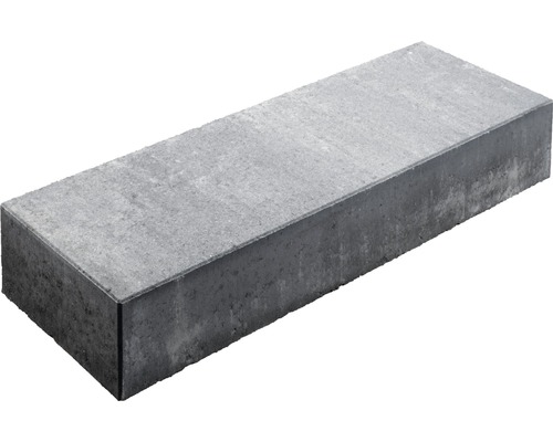 Bloc de marche en béton gris-anthracite 100 x 35 x 16 cm