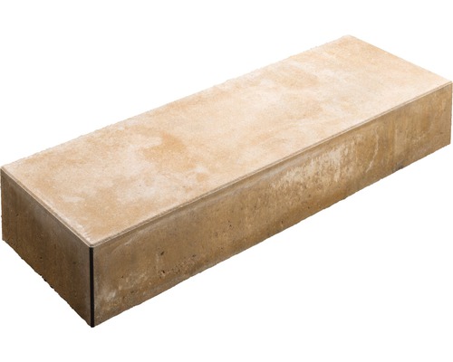 Beton Blockstufe sahara weiss 100 x 35 x 16 cm