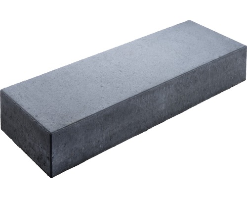 Bloc de marche en béton anthracite 100 x 35 x 16 cm