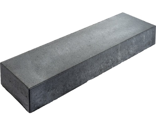 Marche-bloc en béton anthracite 120x35x16 cm