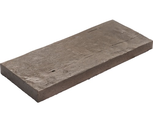 Betonplatte mit Holzstruktur