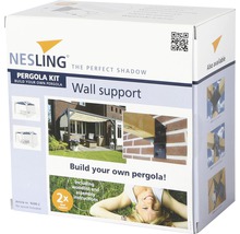 Nesling Pergola Bausatz mit Wandhalterung Verpackung