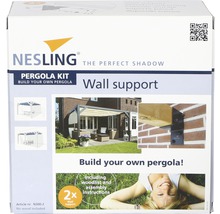 Nesling Pergola Bausatz mit Wandhalterung