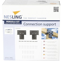 Nesling Pergola Bausatz Verbindungselement Verpackung