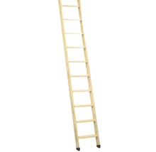 Holzleiter mit neun Sprossen