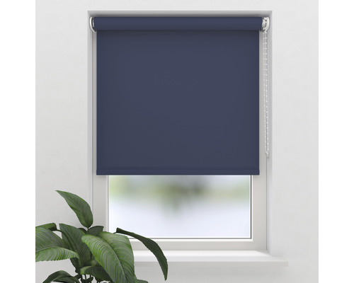 Store pour lumière du jour Soluna T8, uni bleu foncé, 60x190 cm