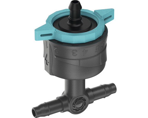 Distributeur d''irrigation goutte à goutte avec régulateur pour l''irrigation de jardin