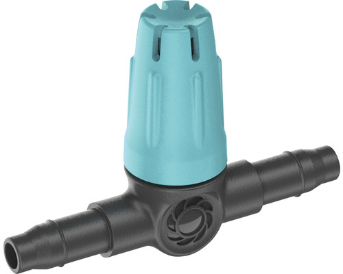 Raccord en T pour irrigation goutte à goutte avec régulateur pour l''arrosage du jardin