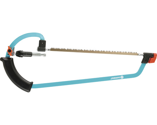 Scie de jardin avec lame de scie en métal et manche noir