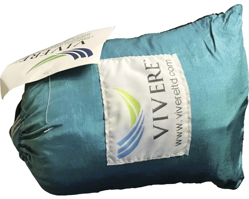 Verpackte Hängematte mit Vivere Logo