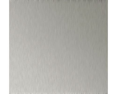 Plaque métallique brossée