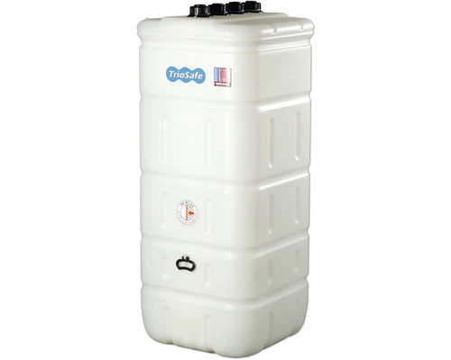 Réservoir de sécurité TrioSafe 1000 Plus 1000 l Cuve à mazout blanche en plastique avec poignée et orifice de remplissage