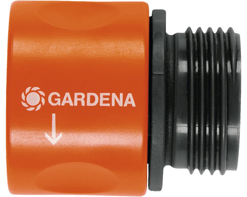 Raccord Gardena avec filetage pour tuyaux d''arrosage