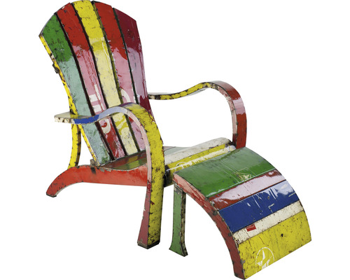 Chaise de jardin 104x67x87 cm coloré