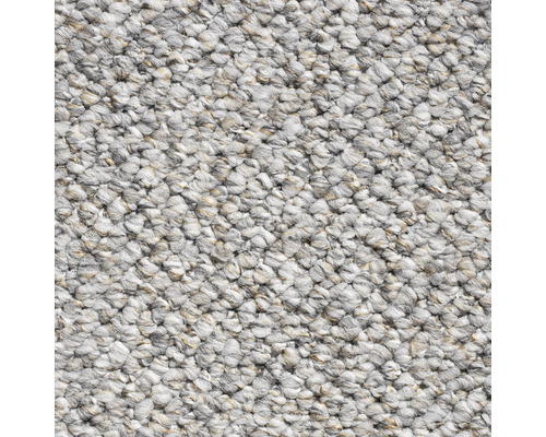 Spannteppich Schlinge Masold silber FB6523 400 cm breit (Meterware) Nahaufnahme eines Teppichs mit Schlingenstruktur