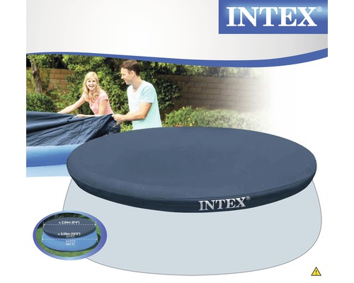 Bâche de piscine Intex pour piscines tubulaires