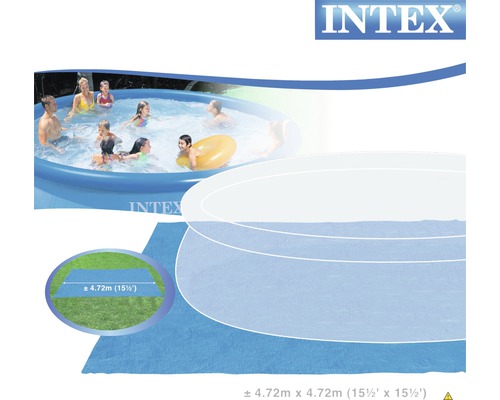 INTEX plan de candidature polaire 472x472 cm