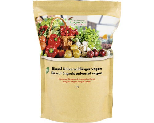 Engrais universel Biosol vegan Biogarten 1 kg