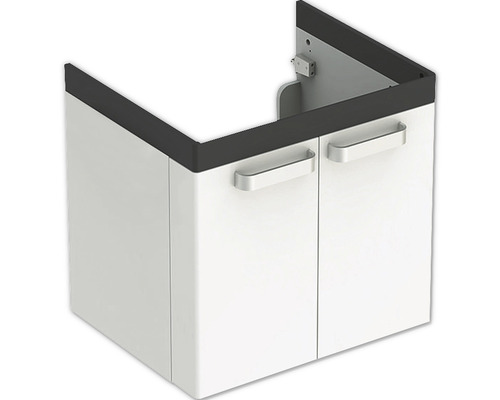Meuble sous-vasque Keramag/GEBERIT Renova Comfort 65 cm blanc mat 808565000