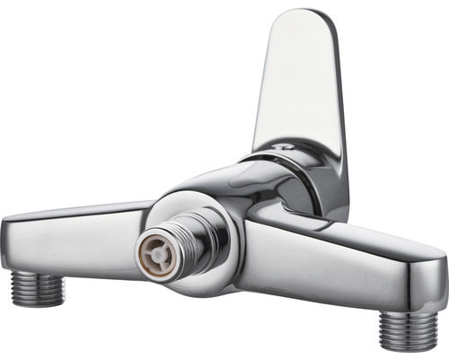 Robinet chromé pour montage mural