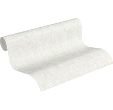Papier peint intissé 37334-1 Greenery uni gris clair