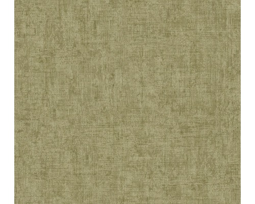 Papier peint intissé 37334-4 Greenery Uni vert Papier peint avec surface structurée