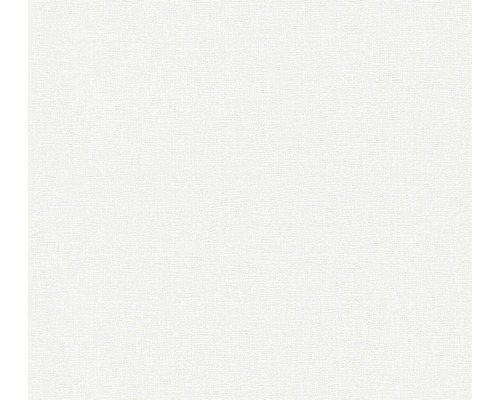 Papier peint intissé 36713-1 Greenery Attractive uni blanc Papier peint textile