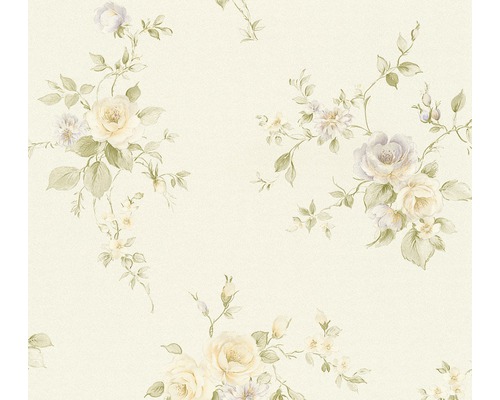 Papier peint intissé 3723-45 Romantico Bouquet lilas
