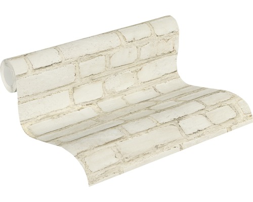 Rouleau de papier peint avec motif de briques