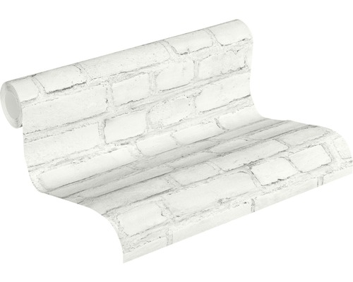 Rouleau de papier peint avec motif de briques