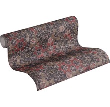 Papier peint intissé 37391-3 New Walls Mosaïque rose rouge