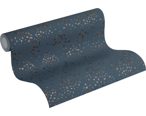 Tapetenrolle mit Terrazzo Muster