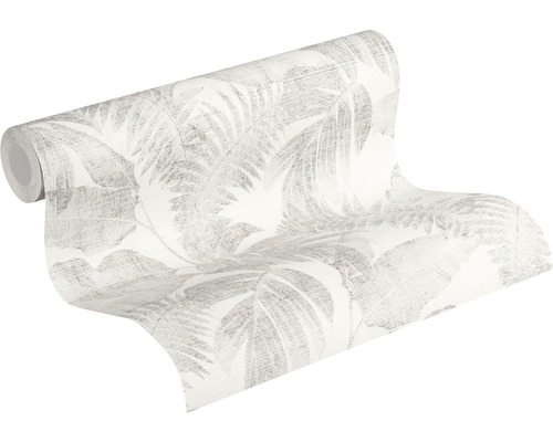 Rouleau de papier peint avec motif de feuilles