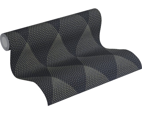 Rouleau de papier peint avec motif géométrique à points