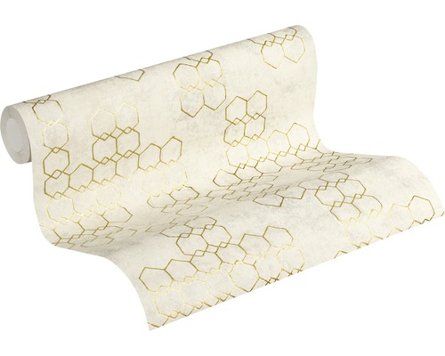 Rouleau de papier peint à motif géométrique