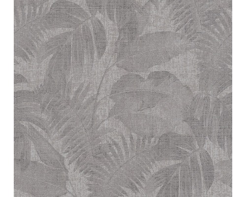 Papier peint intissé 37396-1 New Walls Jungle taupe Papier peint à motif de feuilles