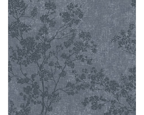 Papier peint intissé 37397-4 New Walls Arbres bleu Papier peint avec motif de branches d''arbres