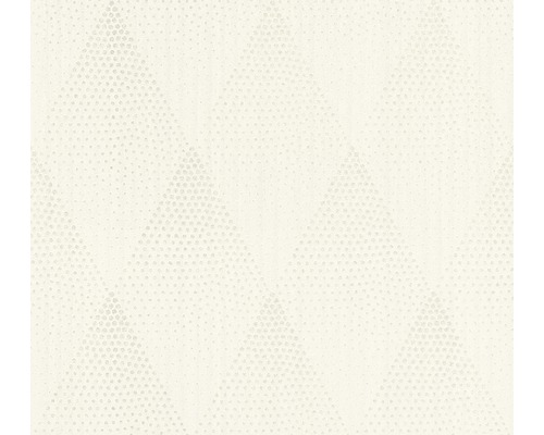 Papier peint intissé 37419-2 New Walls Rombus blanc Glam