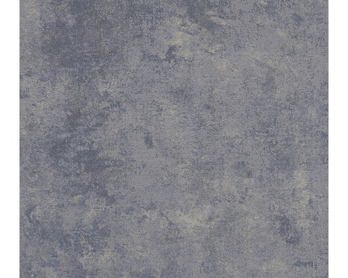 Papier peint intissé 37425-5 New Walls Uni Vintage bleu Gros plan d''un papier peint texturé
